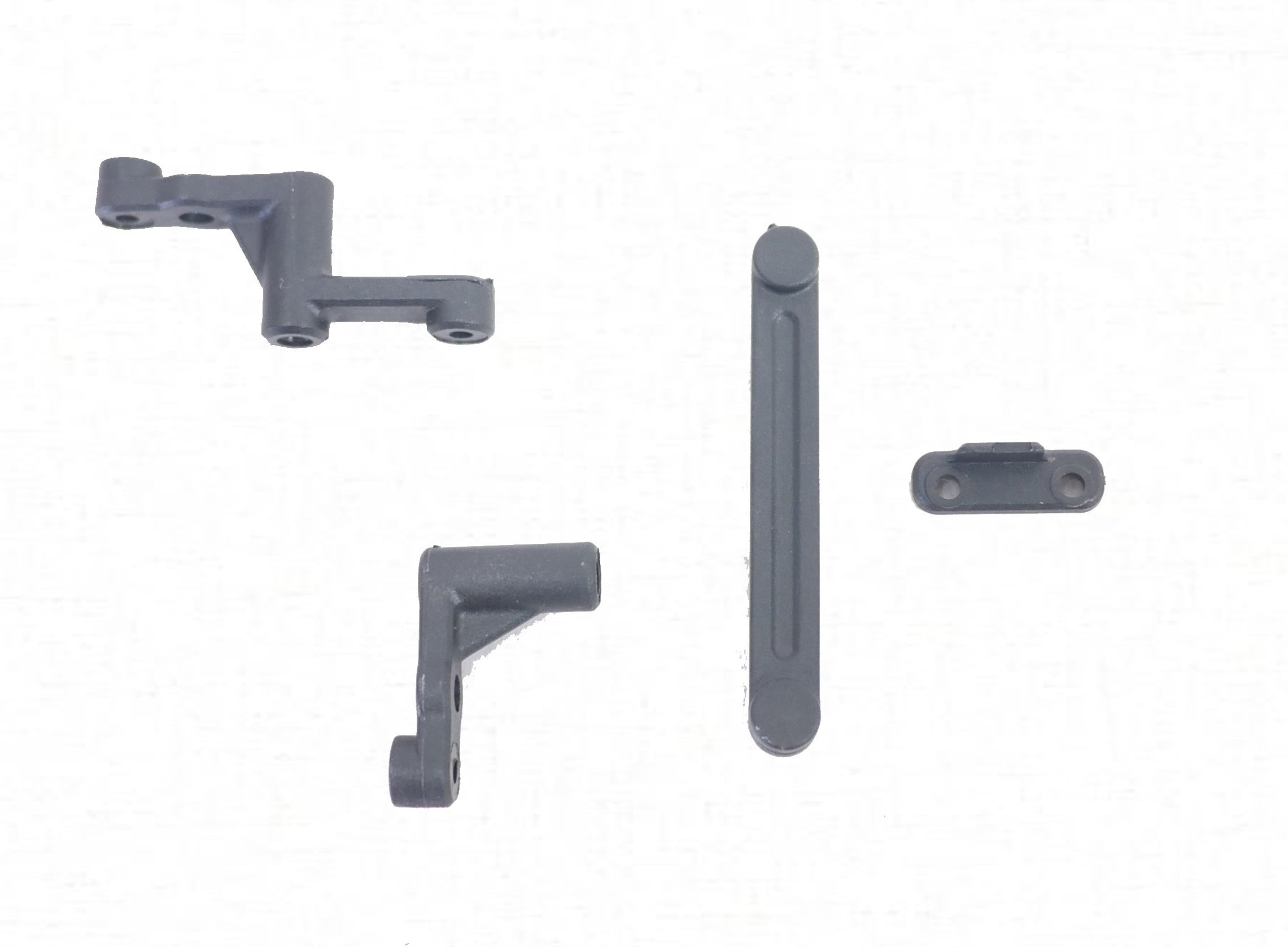 BLACKZON 540017 Steering Bushes (Bellcranks) & Ackerman Plate, Slyder & Turbo Slyder