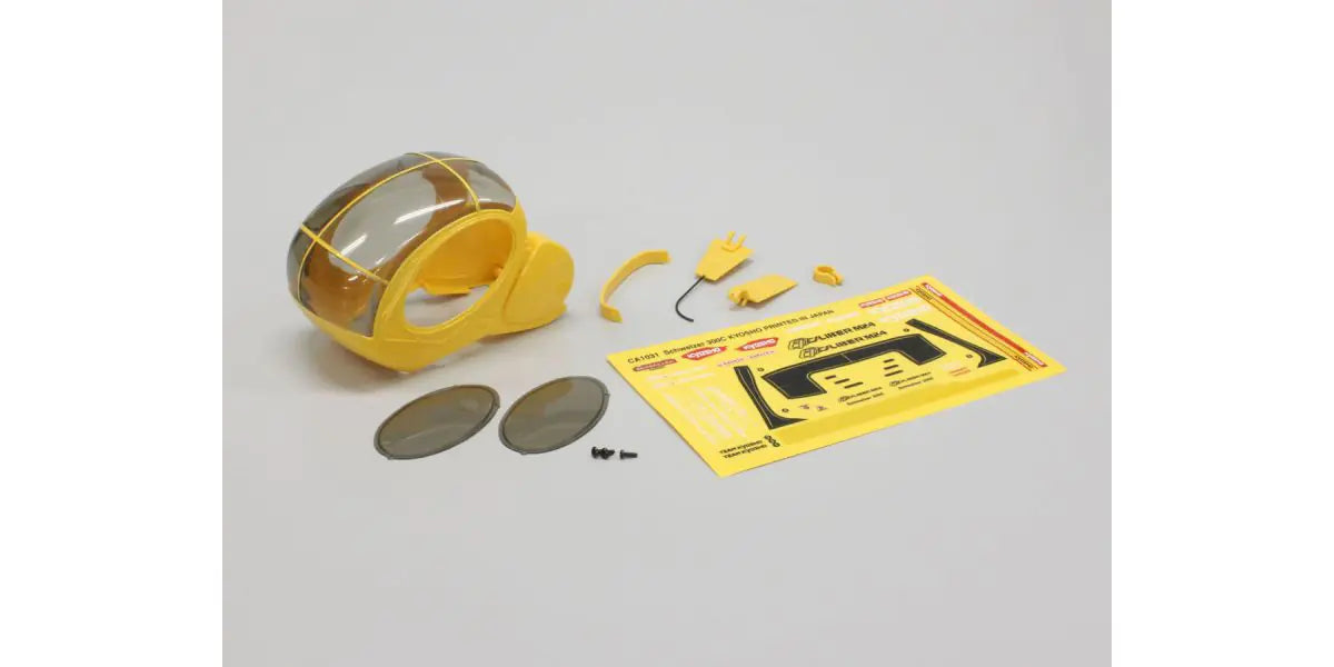 KYOSHO CA1030 Body Set (Schweizer300C) (EP CALIBER M24)