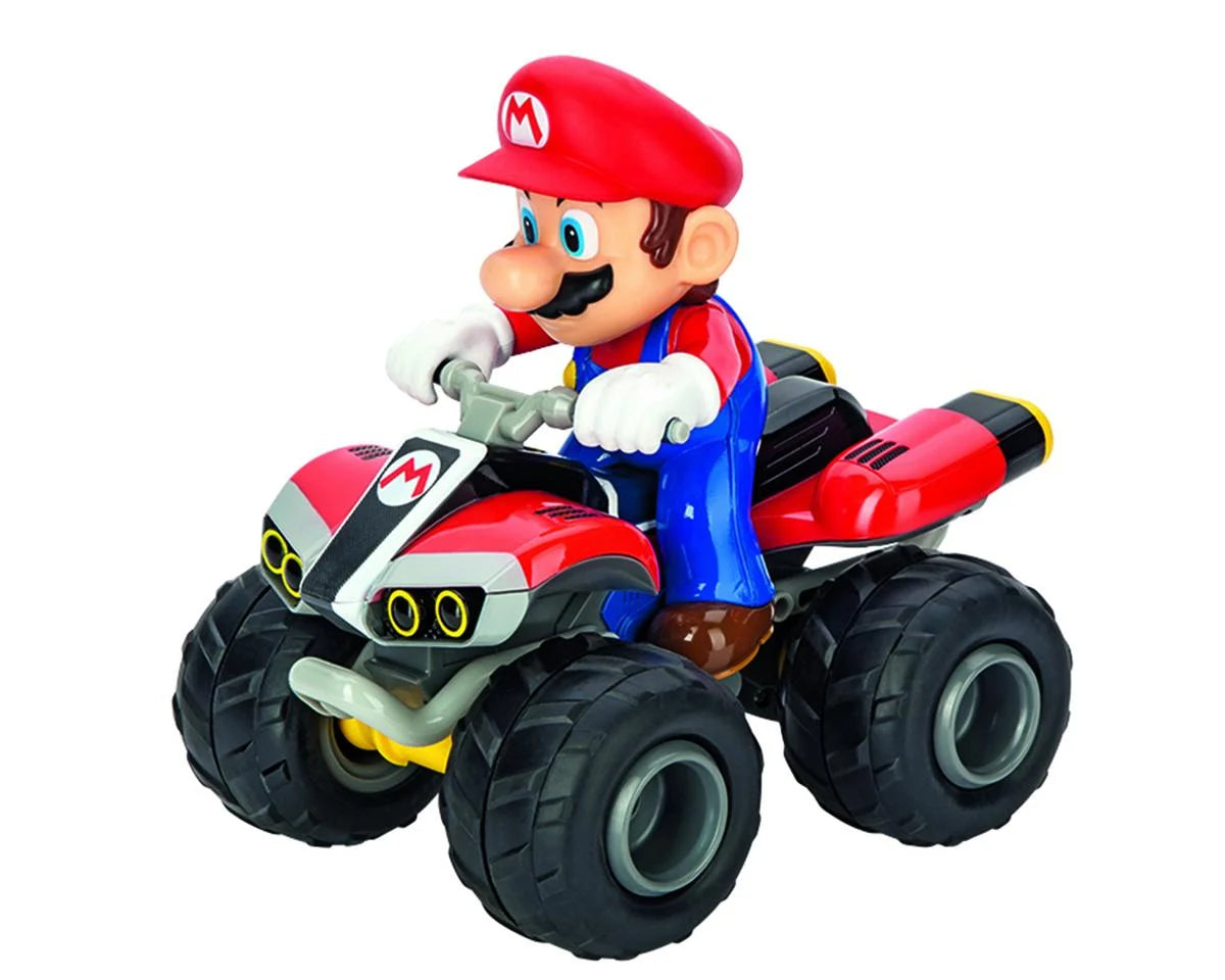CARRERA CCN00996X Nintendo® Mario Kart™ 1/20 Mini Mario® RTR Quad w/2.4GHz Radio, Battery & Charger