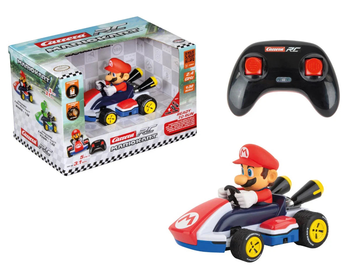 CARRERA CCN320001 Nintendo® Mario® 1/32 Mario Kart™ RTR RC Race Kart w/2.4GHz Radio, Battery & Charger