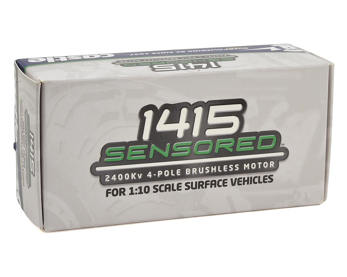 CASTLE 060-0060-00 1415 1Y 4-Pole Sensored Brushless Motor (2400kV)