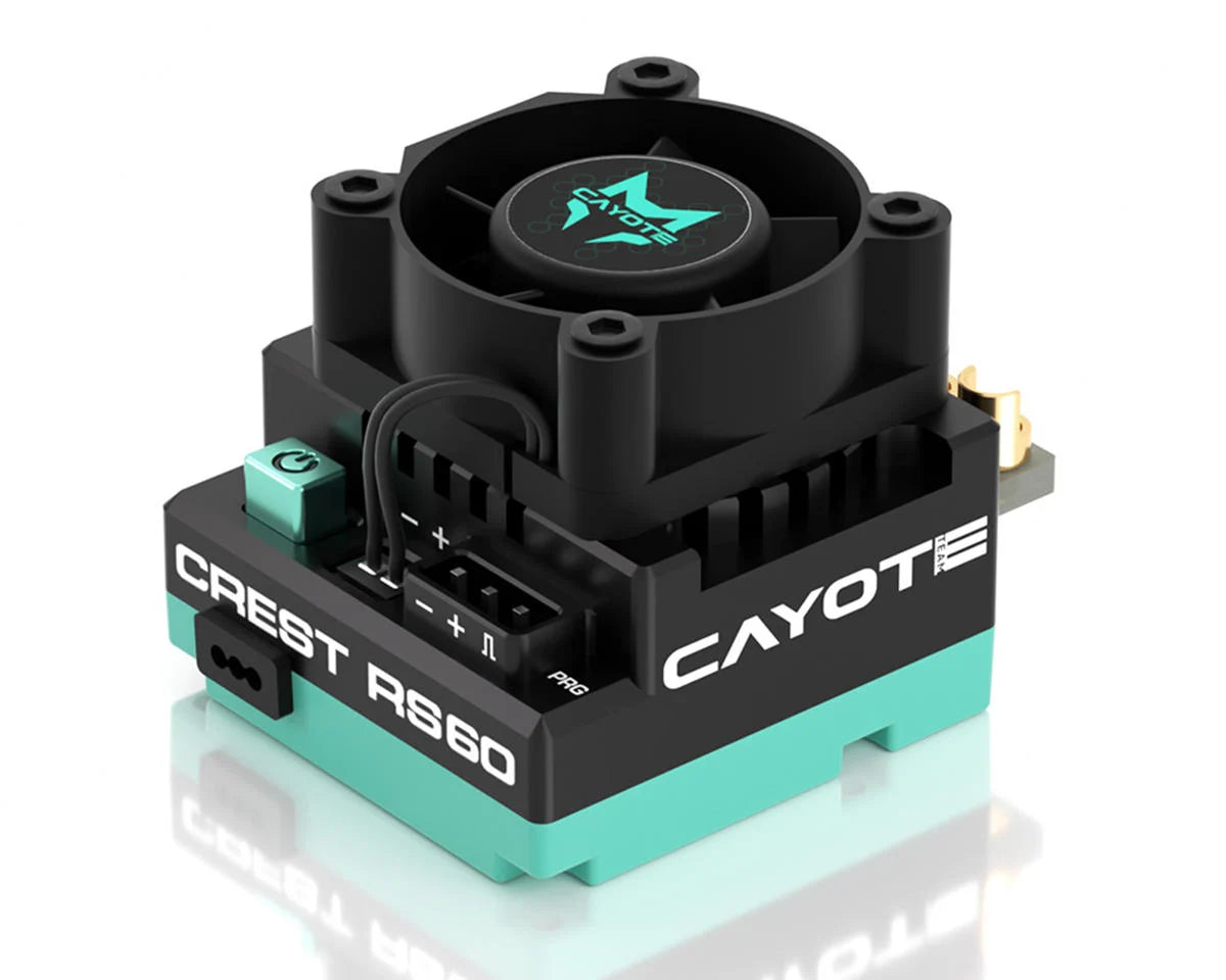 TEAM CAYOTE CYEA11004 RS60 1/10 Stock 60A Sensored Brushless Competition ESC