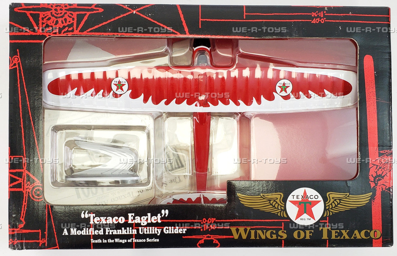 ERTL COLLECTIBLES 20684P Wings of Texaco "Texaco Eaglet" Modified Franklin Utility Glider Vehicle