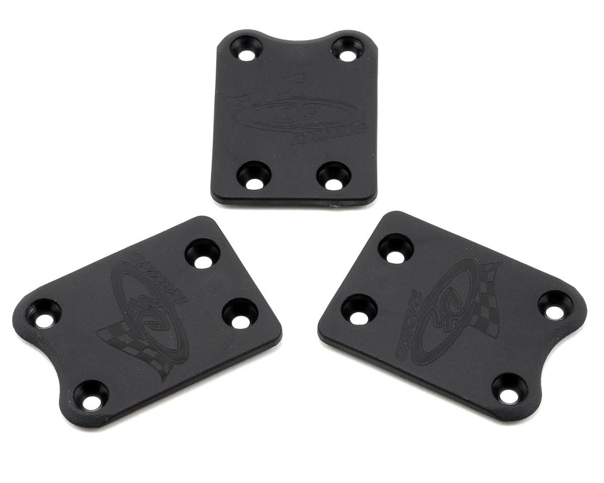 DE RACING DER-210-K XD Rear Skid Plates Kyosho MP9/MP9E