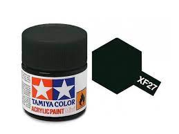 TAMIYA 81727 XF-27 Acrylic Mini Black Green 1/3 oz