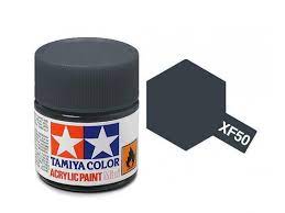 TAMIYA 81750 XF-50 Acrylic Mini Field Blue 1/3 oz