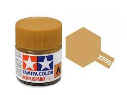 TAMIYA 81759 XF-59 Acrylic Mini Desert Yellow 1/3 oz