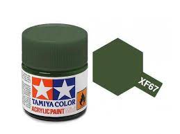 TAMIYA 81767 XF-67 Acrylic Mini NATO Green 1/3 oz