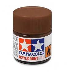 TAMIYA 81779 XF-79 Acrylic Mini Linoleum Deck Brown 1/3 oz