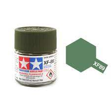 TAMIYA 81789 Acrylic Mini XF-89 Dark Green 2, 10ml Bottle