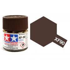 TAMIYA 81790 Acrylic Mini XF-90 Red Brown 2, 10ml Bottle