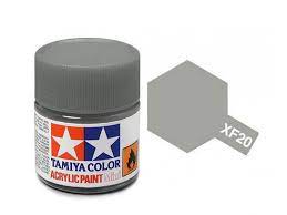 TAMIYA 81720 XF-20 Acrylic Mini Medium Gray 1/3 oz