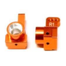 STRC STC91418-T10 Team Associated DR10 ORANGE ALUMINUM 1° Toe-In Rear Hub Carriers
