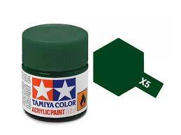 TAMIYA 81005 X-5 Acrylic X5 Green 3/4 oz