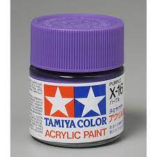 TAMIYA 81016 X-16 Acrylic Purple 3/4 oz