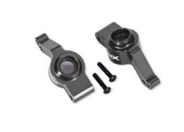 TRAXXAS 9065-GRAY Gray Aluminum Stub Axle Carriers (L&R)