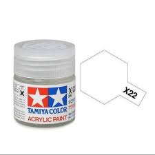 TAMIYA 81022 X-22 Acrylic X22 Clear 3/4 oz