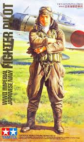 TAMIYA 36312 WWII Imperial Japanese Navy Fighter Pilot