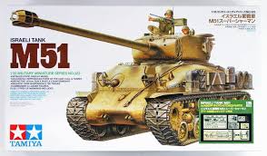 TAMIYA 25180 Israeli Tank M51