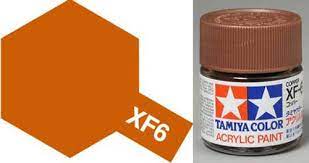 TAMIYA 81306 XF-6 Acrylic XF6 Copper 3/4 oz