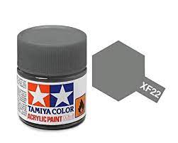 TAMIYA 81322 Acrylic XF22 Flat, Alum Gray