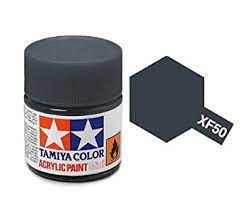 TAMIYA 81350 XF-50 Acrylic Field Blue 3/4 oz