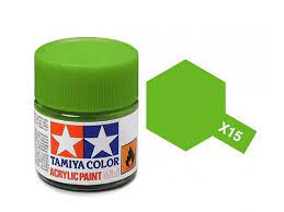 TAMIYA 81515 X-15 Acrylic Mini X15 Light Green 1/3 oz
