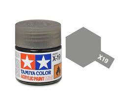 TAMIYA 81519 X-19 Acrylic Mini X19 Smoke 1/3 oz