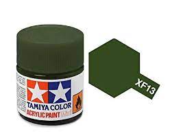 TAMIYA 81713 XF-13 Acrylic Mini JA Green 1/3 oz