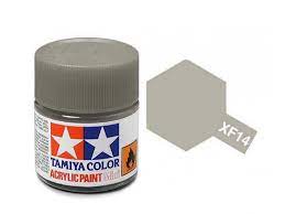 TAMIYA 81714 XF-14 Acrylic Mini JA Gray 1/3 oz