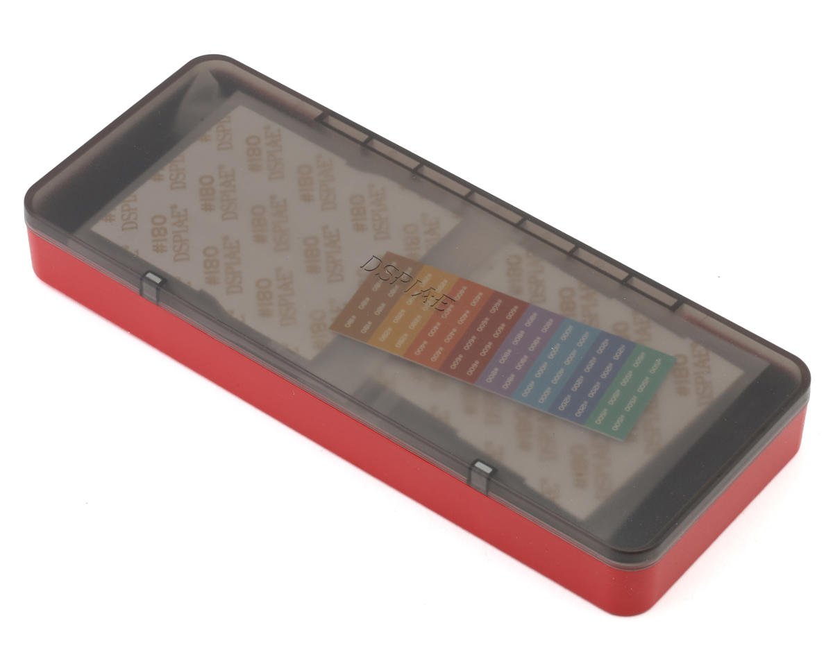 DSPIAE "Illusive Shadows" Reciprocating Sanding Pen Set (Red) w/Storage Case & USB-C Cable