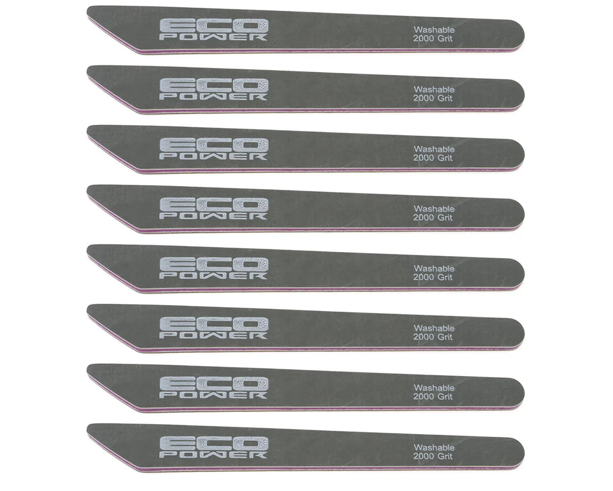 ECOPOWER ECP-3021 Washable Sanding Stick Set (8) (2000 Grit)