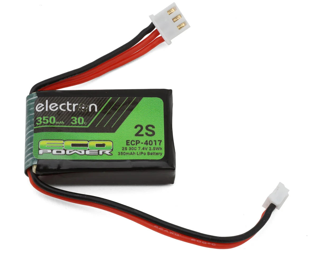 ECOPOWER ECP-4017 "Electron" 2S 30C LiPo Battery w/PH2.0 Connector (7.4V/350mAh) (Losi® Micro-B)