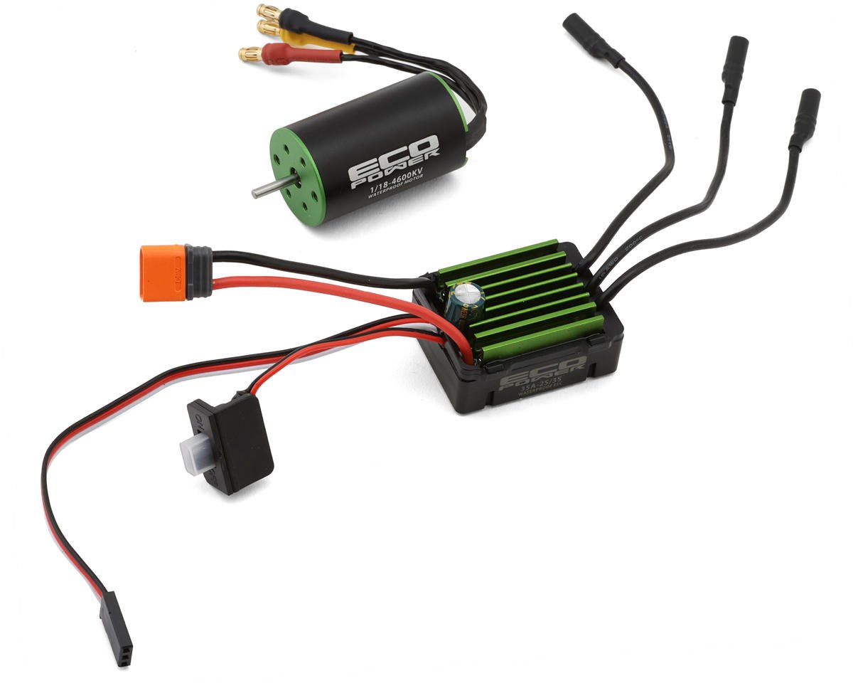 ECOPOWER ECP-8020 35A Brushless ESC & Motor Combo for ARRMA® Grom (4600kV) w/IC2 Connector