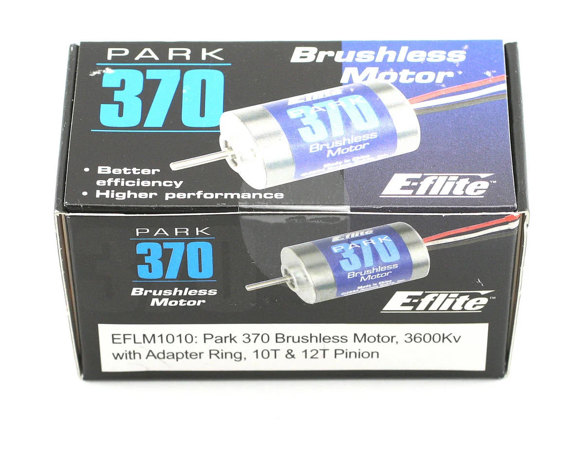 EFLITE EFLM1010 Park 370 Brushless Inrunner Motor, 3600Kv