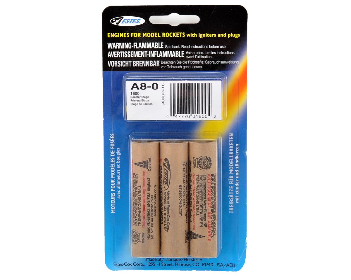 ESTES 1600 A8-0 Rocket Engines