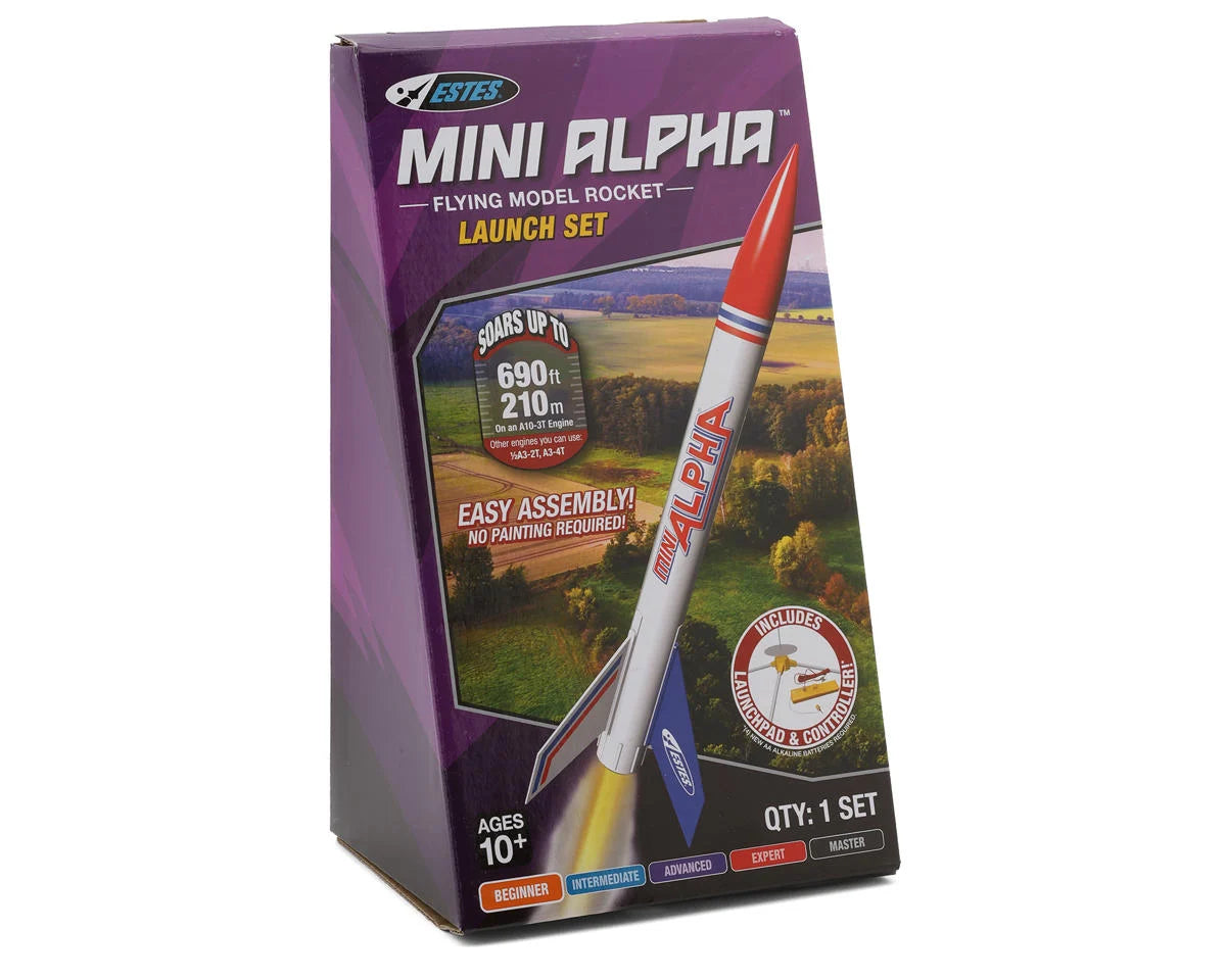 ESTES 2458 Mini Alpha Rocket Launch Set