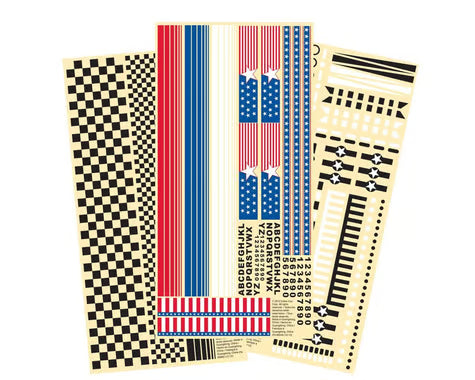 ESTES 3170 Rocket Waterslide Decal Set (3)