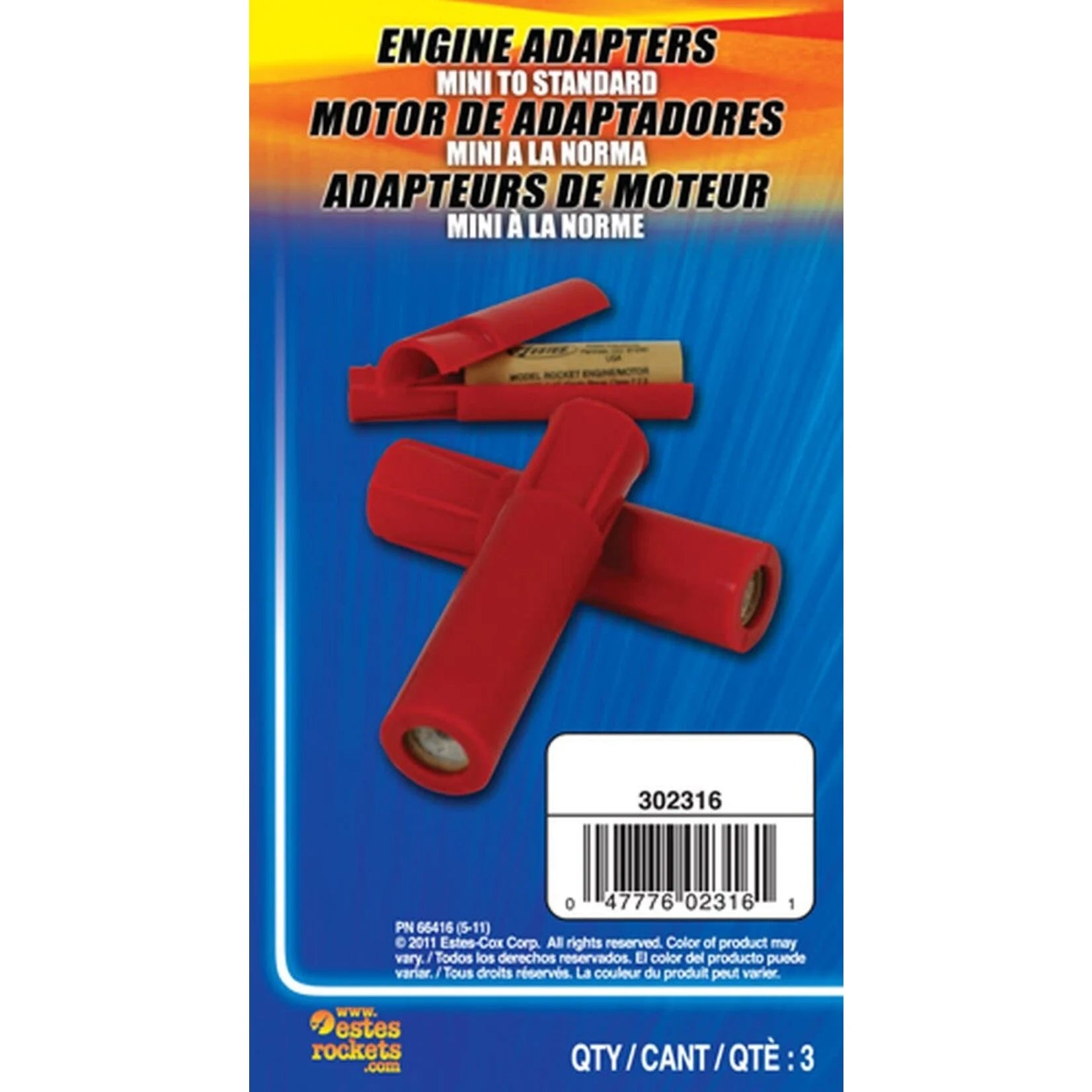 ESTES 2316 Mini to Standard engine adapter (3)