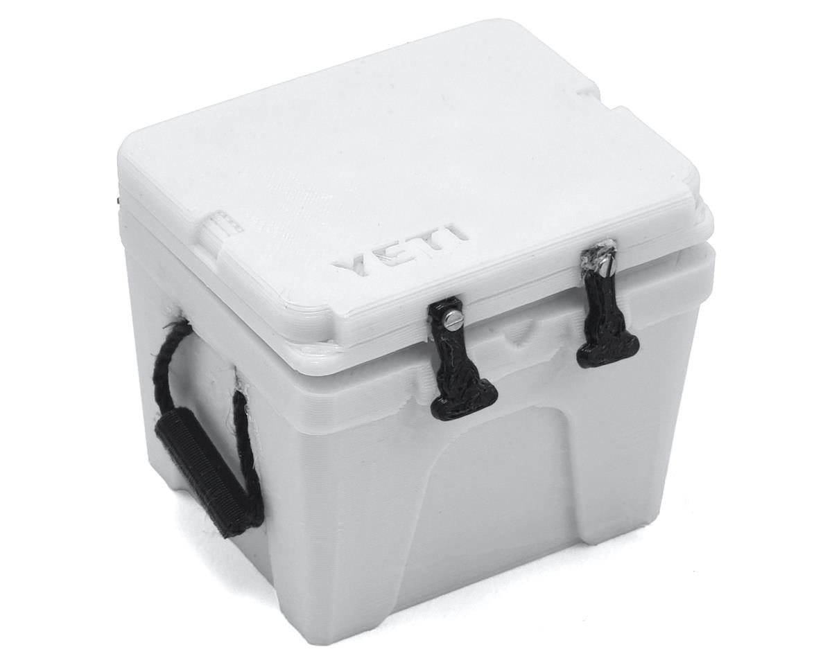 EXCLUSIVE RC ERC-10-9024-WH Scale 35 Gal Cooler (White) (Miniature Scale Accessory)