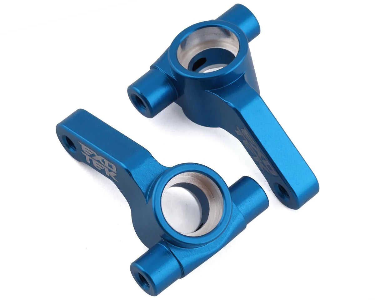 EXOTEK 2019 DR10 Aluminum HD Steering Hubs (Blue)