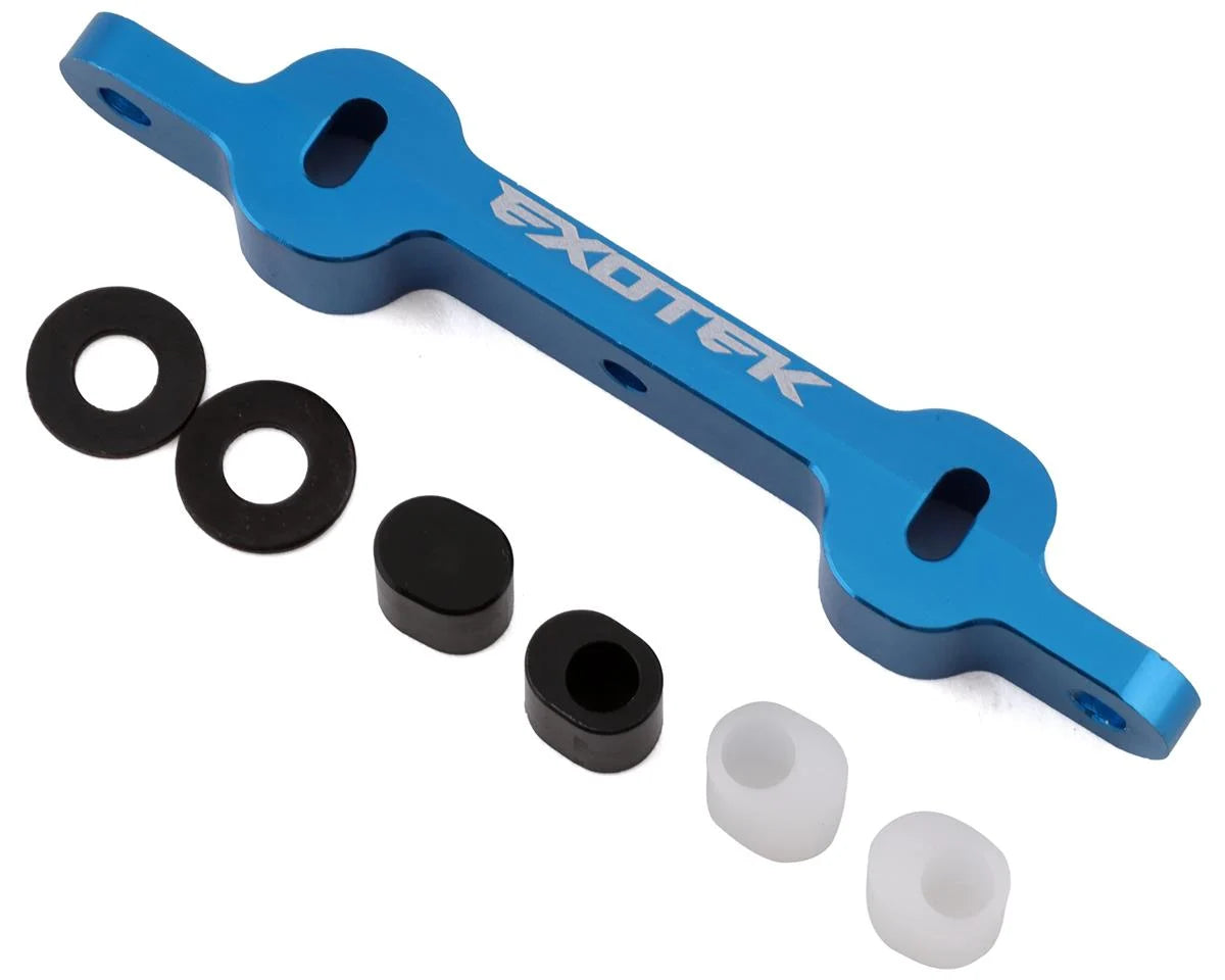 EXOTEK 2022 DR10 HD "C" Rear Arm Mount (Blue)
