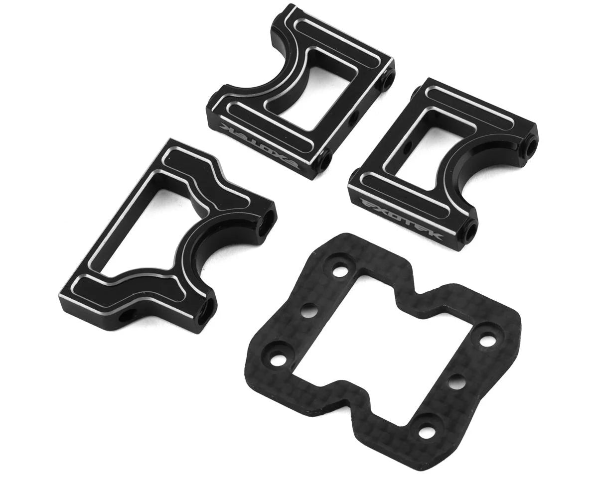 EXOTEK 2173 TLR 8IGHT-X/E 2.0 Aluminum Center Differential Mount & Carbon Plate Set