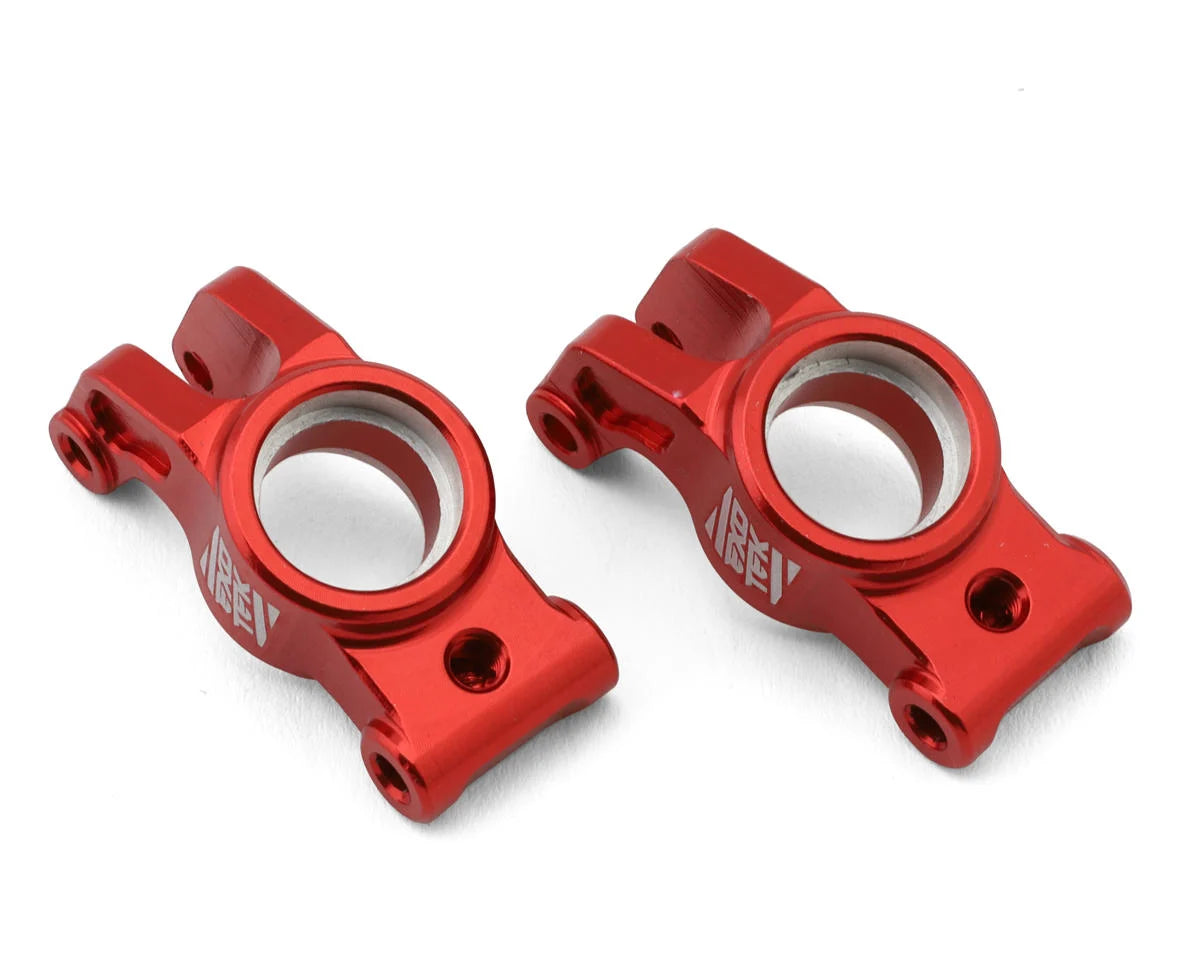 EXOTEK 2276 Arrma Typhon/Granite Grom Aluminum HD Rear Hubs (Red) (2)