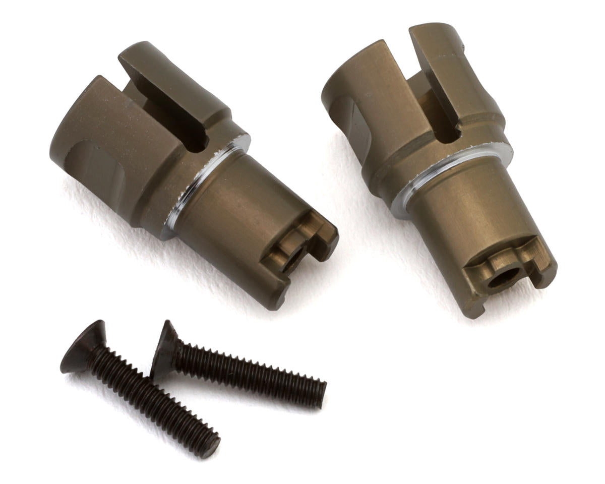 EXOTEK 2298 Arrma Grom/Losi NASCAR Aluminum Differential Outdrive Cups (2)
