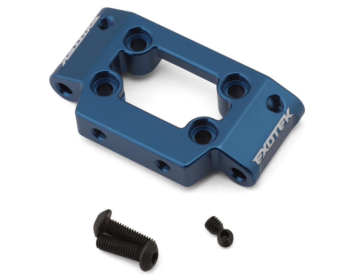 EXOTEK 2383 Team Associated Pro2 HD Aluminum Front Bulkhead (SC10/SR10/DR10)