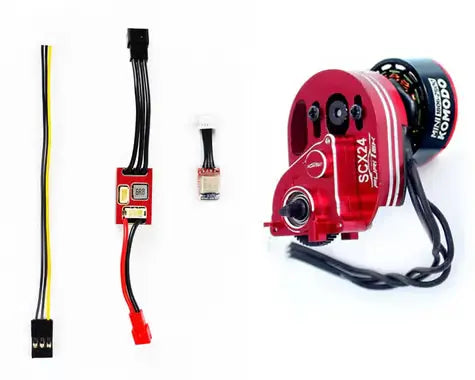FURITEK FUR-2638 Mini Komodo Brushless Motor & MicroPython ESC Crawlmaster Combo for Axial® SCX24®
