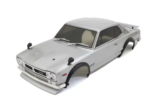 KYOSHO FAB606SL NISSAN SKYLINE 2000GT-R(KPGC10) Tuned Ver. Silver Decoration Body Set