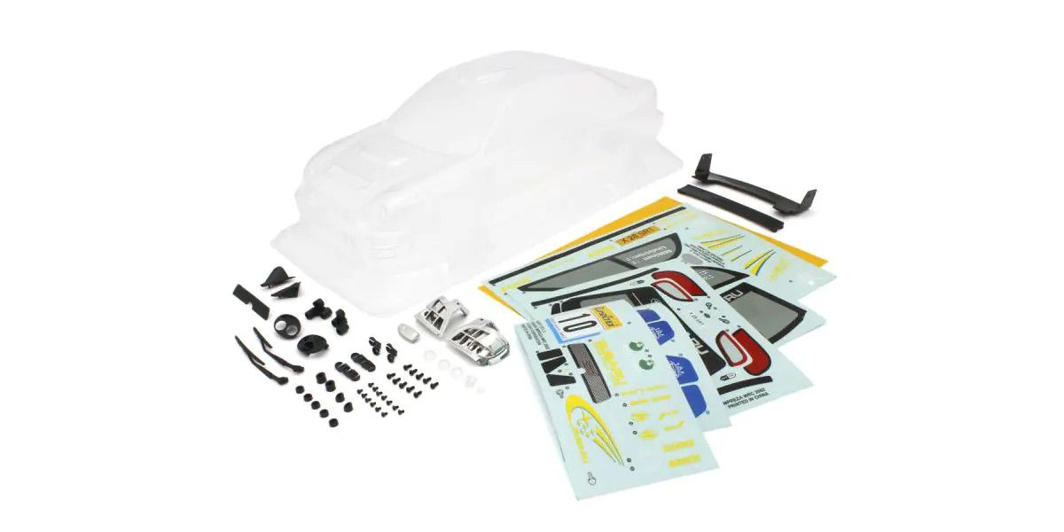 KYOSHO FAB612 SUBARU IMPREZA WRC 2002 Clear Body Set FZ02-R