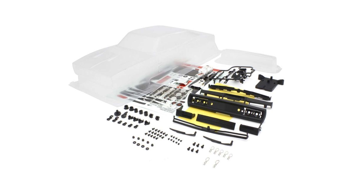 KYOSHO FAB707 1970 Dodge Charger Supercharged VE Non-Decoration Body Set
